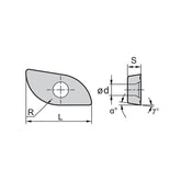 Milling inserts XPHT16R0803/20R10T3/25R1204/30R1506-GM - Makotools Industrial Supply Tools for Metal Cutting